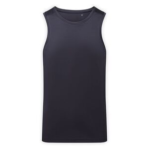 TriDri Mens Ion-Charge Performance Tank Top / French Navy